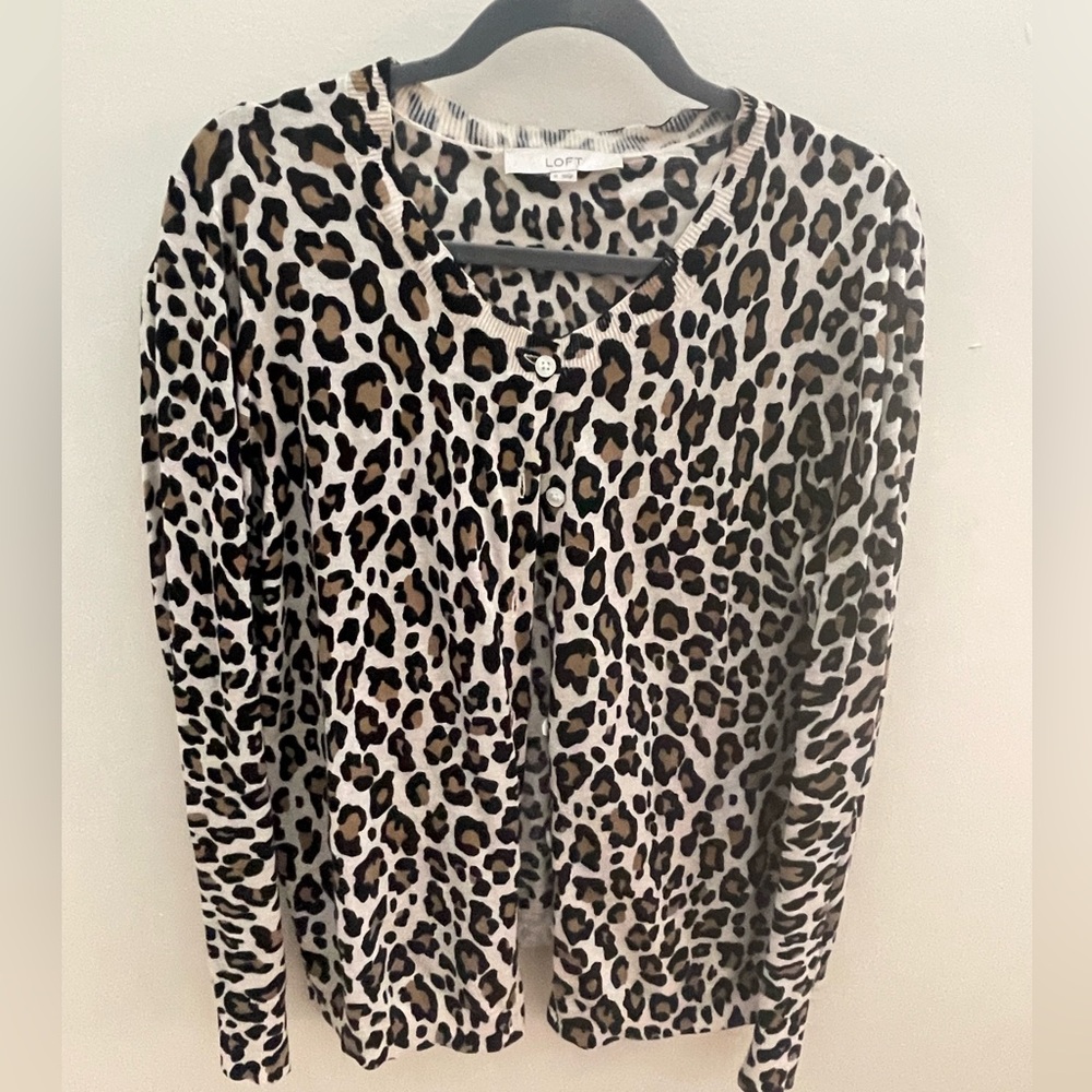 Leopard print Cardigan